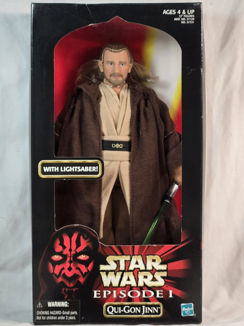 Vintage Star Wars Episode 1 Qui-Gon Jinn 12